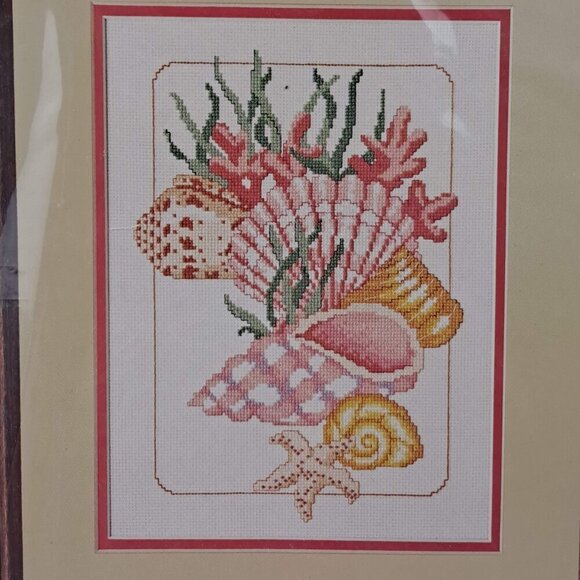 Dimensions Sand and Sea Counted Cross Stitch Kit NWT - Picture 2 of 5